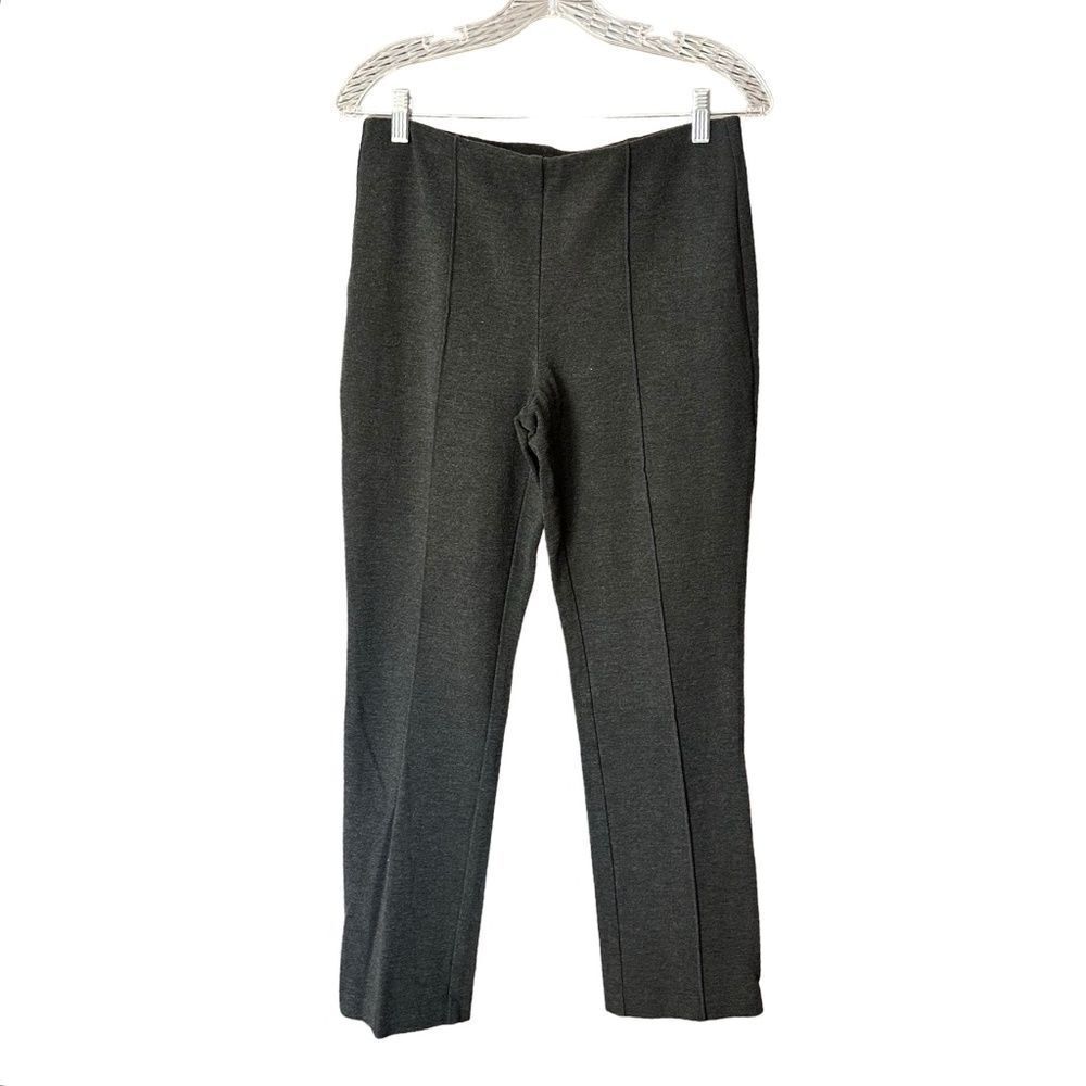 EUC Chicos Leggings Charcoal Gray Size Med (Chico's 0)